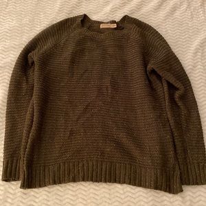 Green sweater